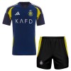 Officiële Voetbalshirt + Korte Broek Al Nassr Uit 2024-25 - Kids